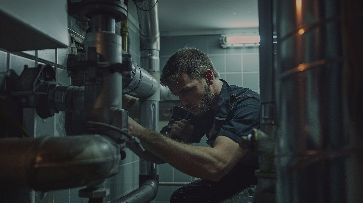 "Professional Jamaica Queens plumber fixing pipes, offering fast, reliable emergency plumbing services to save time and money."